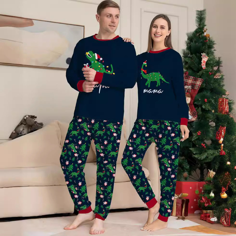 Christmas Family Matching Set  Type of Clothing: Printed Home Wear Pajamas