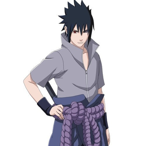 Naruto Shippuden Sasuke Uchiha Cosplay Costume Full Set Adult Halloween Anime – photo 5