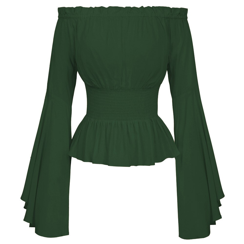 Renaissance Peasant Chemise Blouse Costume for Women, costume photo 4