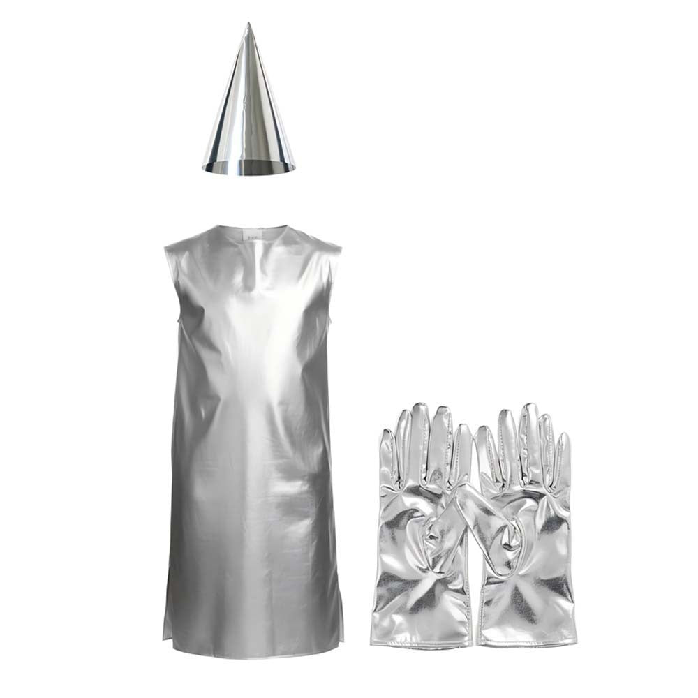 Alice in Wonderland Tin Man Cosplay Costume Adult Halloween Outfit
