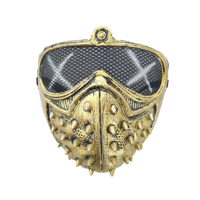 Devil Rivet Death Mask for Adults, product photo 5 on a white background