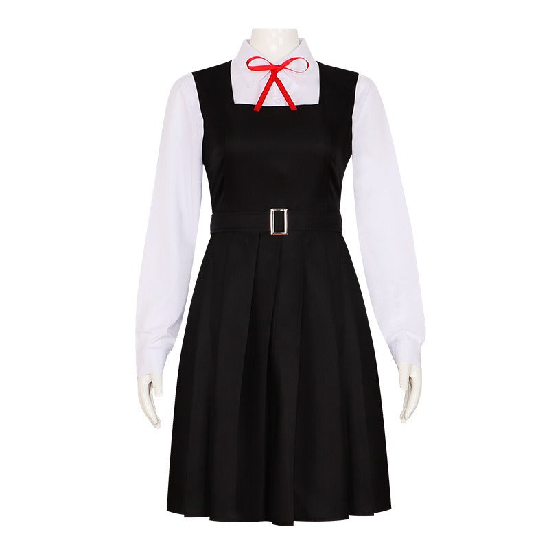 Chainsaw Man Asa Mitaka School Uniform Cosplay Adult Halloween