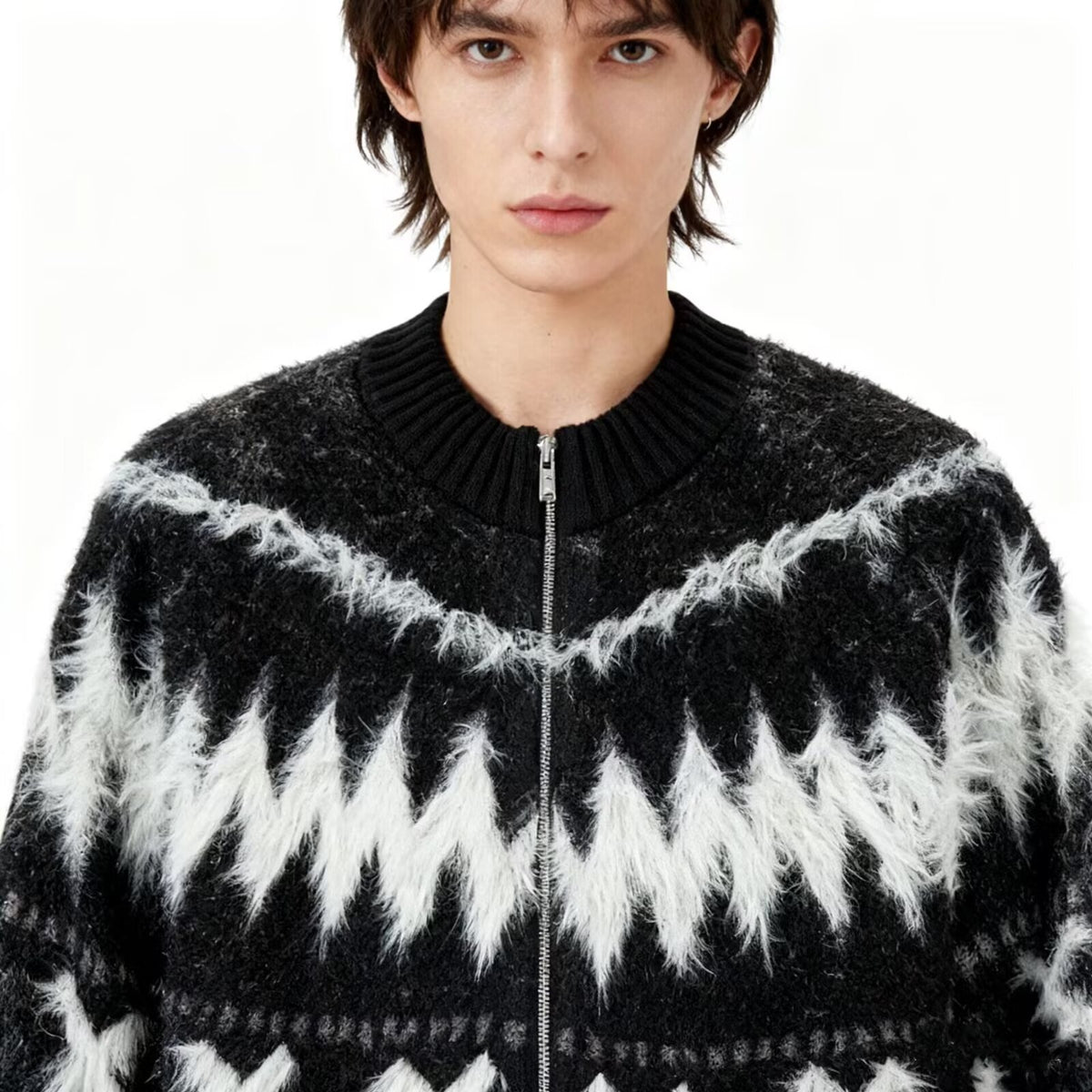 Christmas sweater men's cardigan jacket