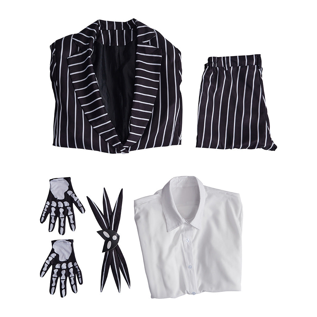 Jack Skellington Costume Men Nightmare Before Christmas Halloween Set – photo 5