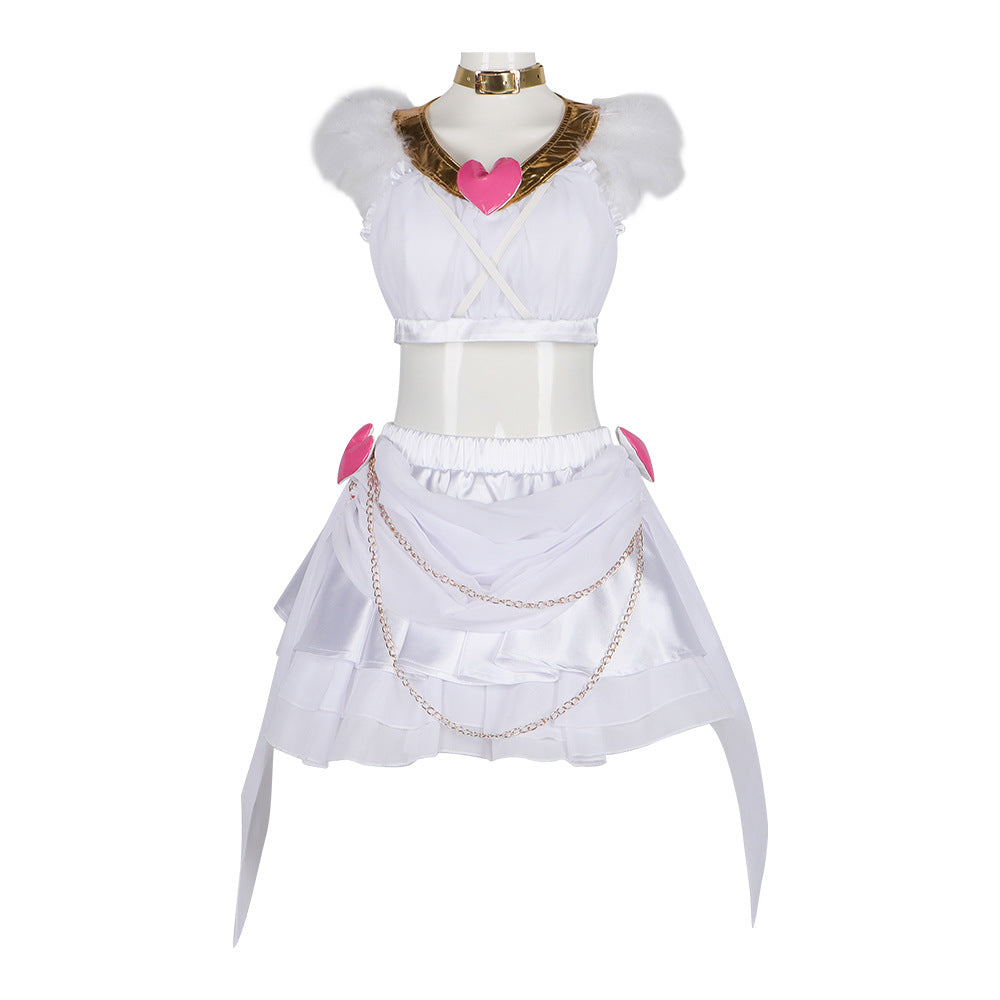 Angel Stockings Costume for Adults, costume photo