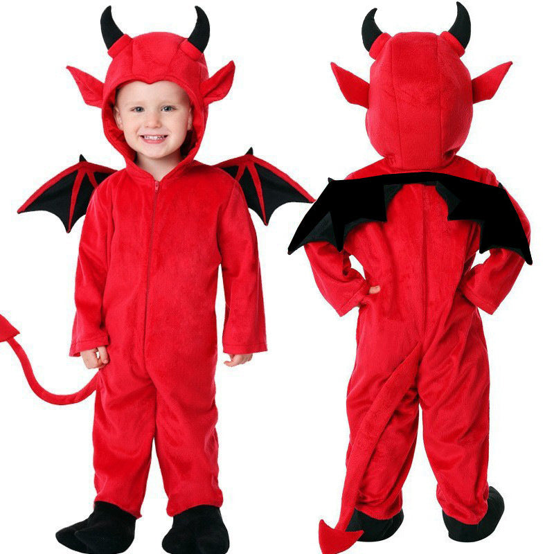 Little Devil Bat Vampire Costume for Kids, costume photo