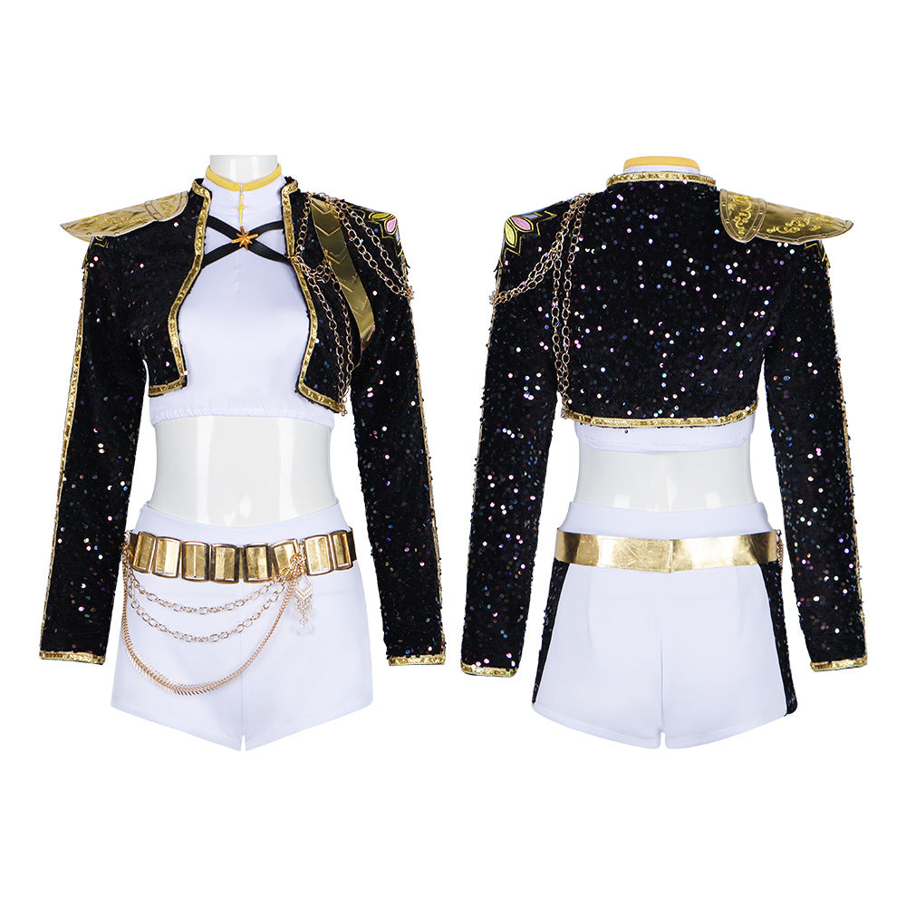 K-Pop Group Rumi Costume for Girls, product photo 2 on a white background