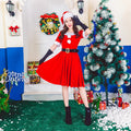 Halloween Christmas Costume Cosplay Bunny Red Dress Party Performance Outfit