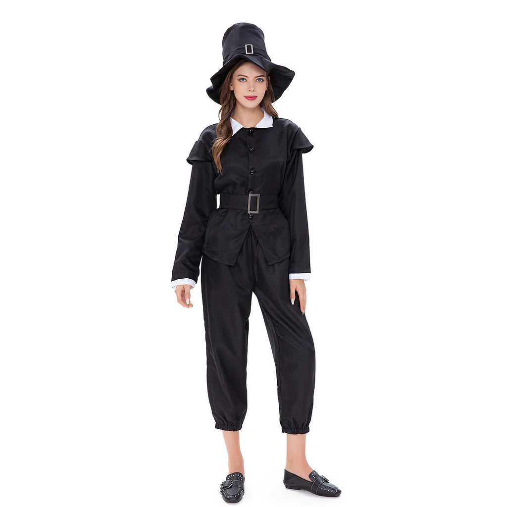Hunter Rogue Costume for Adults, product photo 3 on a white background