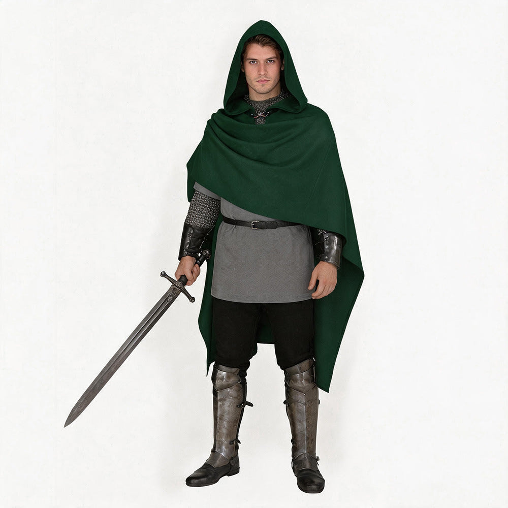 Medieval Knight Cape for Adults, product photo 7 on a white background