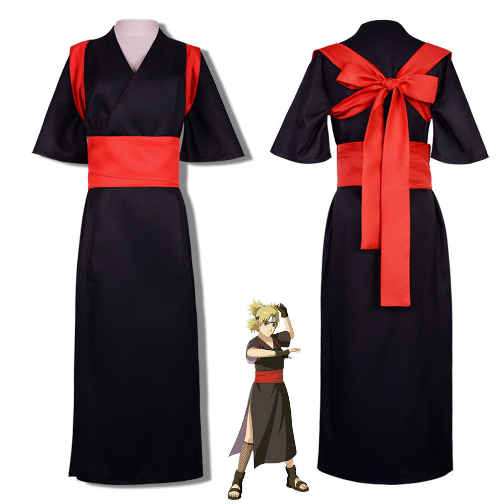 Nara Temari Anime Cosplay Costume Halloween Carnival Suit Halloween Carnival Party Dress Up Clothes Party Costumes