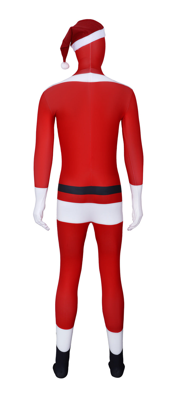 Santa Claus tight jumpsuit men's role-playing costume