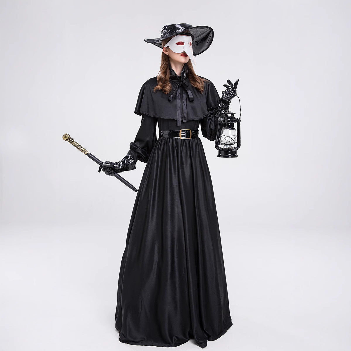 Plague Doctor Costume for Women, costume photo 4