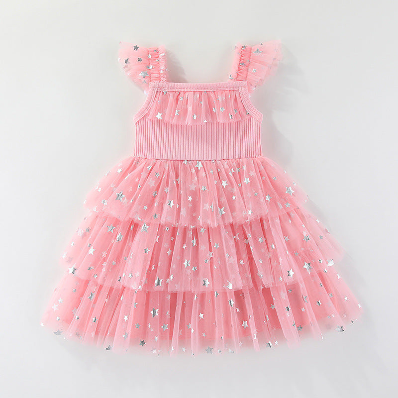 Pumpkin Ghost Lace Dress for Girls, costume photo 4