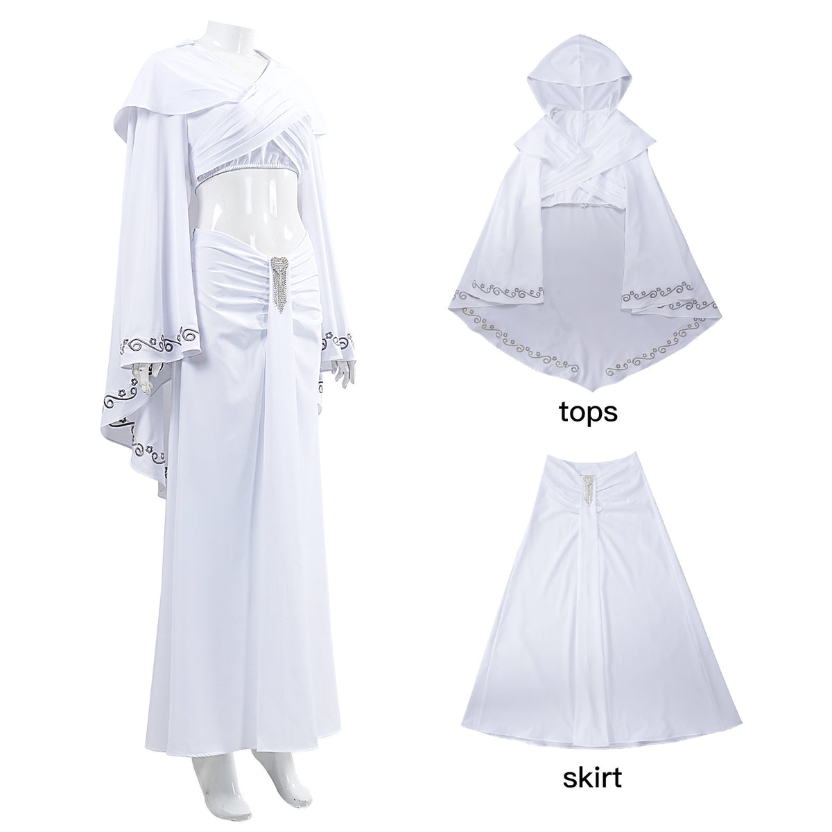 Amidala Costume for Women, product photo 4 on a white background