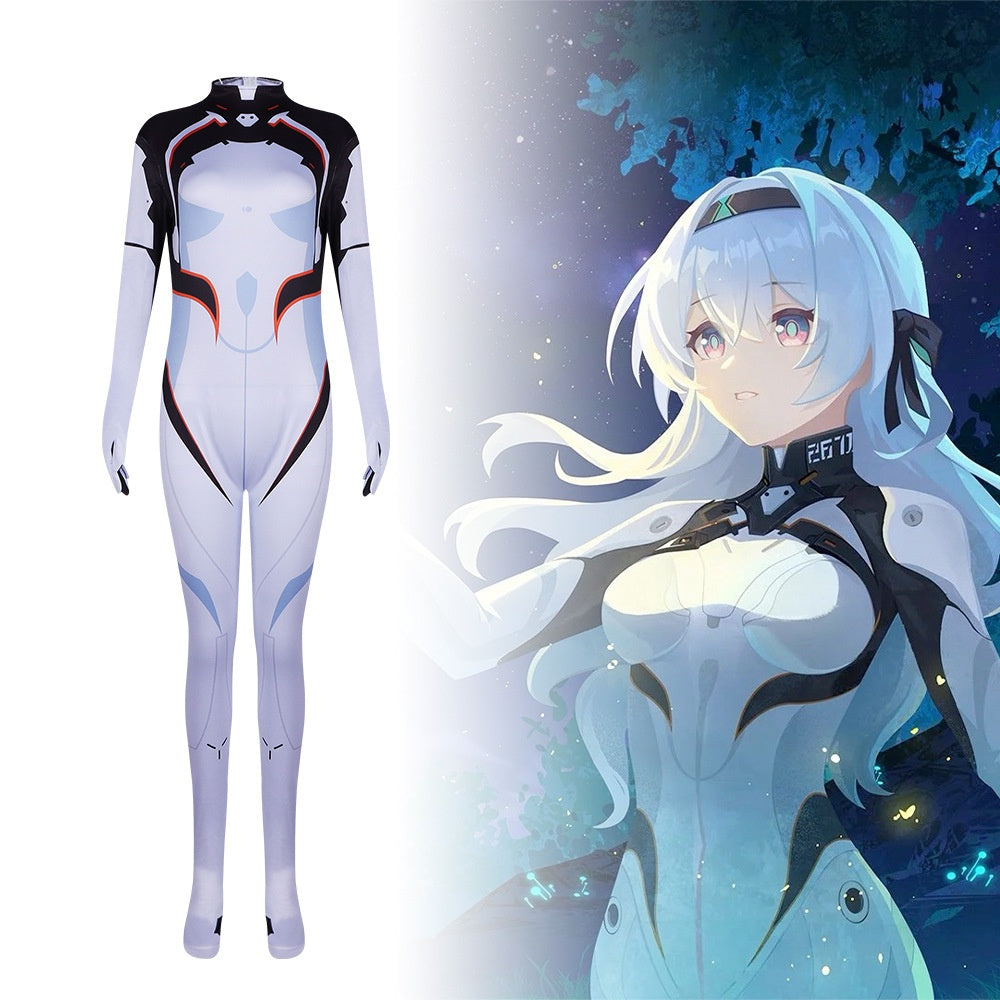 Star Rail Cosplay Costume Flowing One-Piece Battle Suit Anime Game Stage Performance Costume