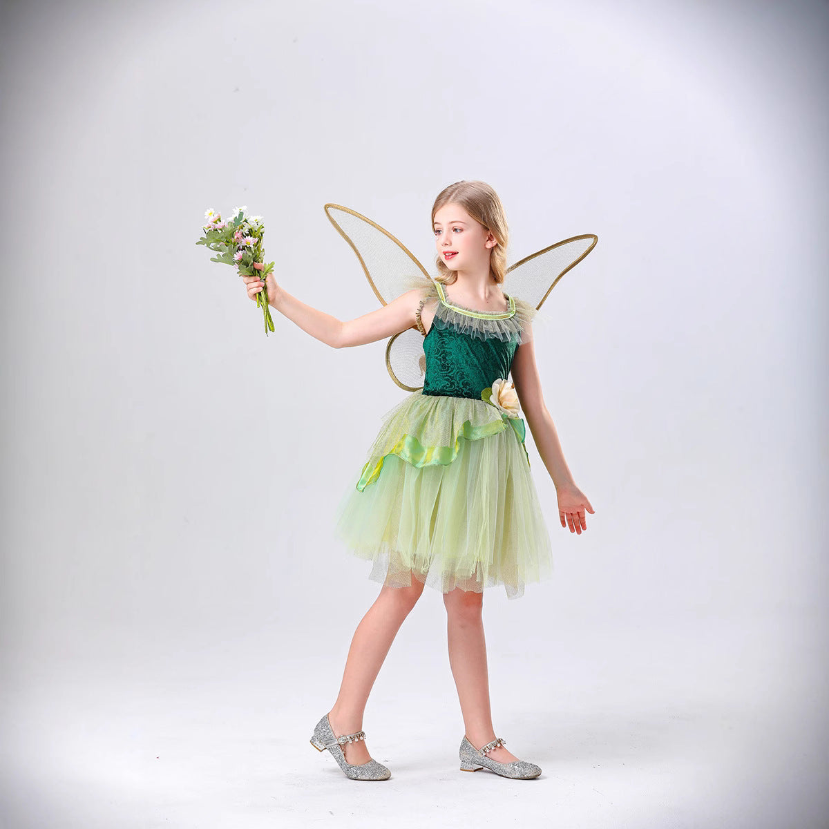 Firefly Fairy Princess Dance Costume for Girls, costume photo 3