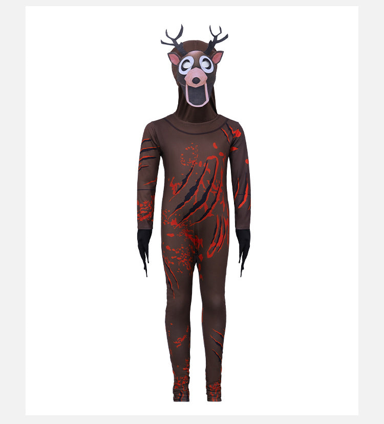 Deer Monster Costume for Kids and Adults, product photo 4 on a white background