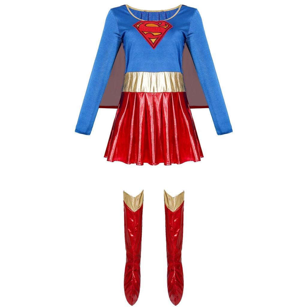 Superhero Costume for Women, product photo 3 on a white background