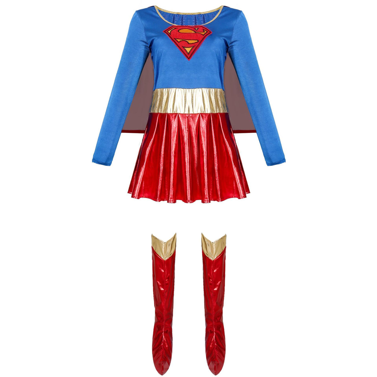 Superhero Costume for Women, product photo 3 on a white background