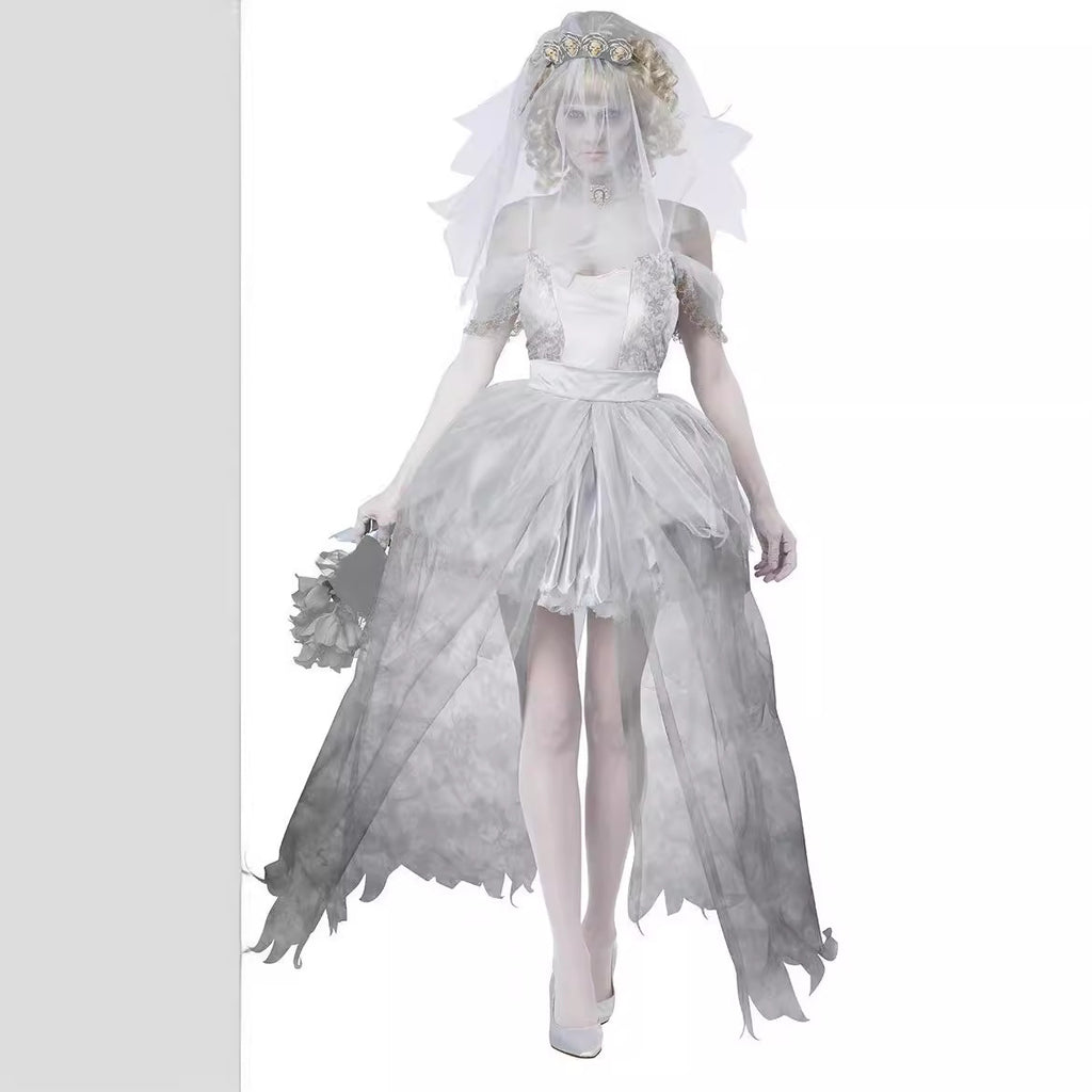 Ghost Bride Costume for Women, costume photo 2