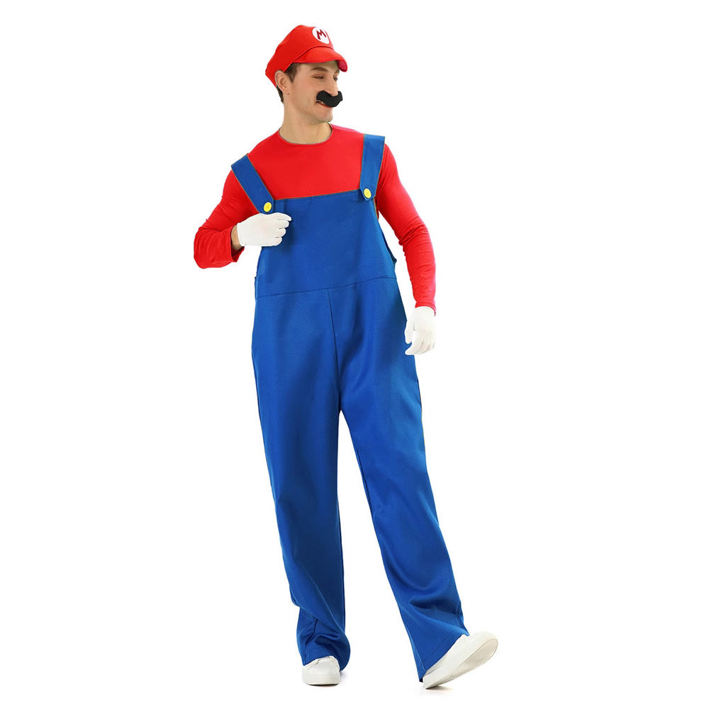 Plumber Costume for Men, product photo 4 on a white background