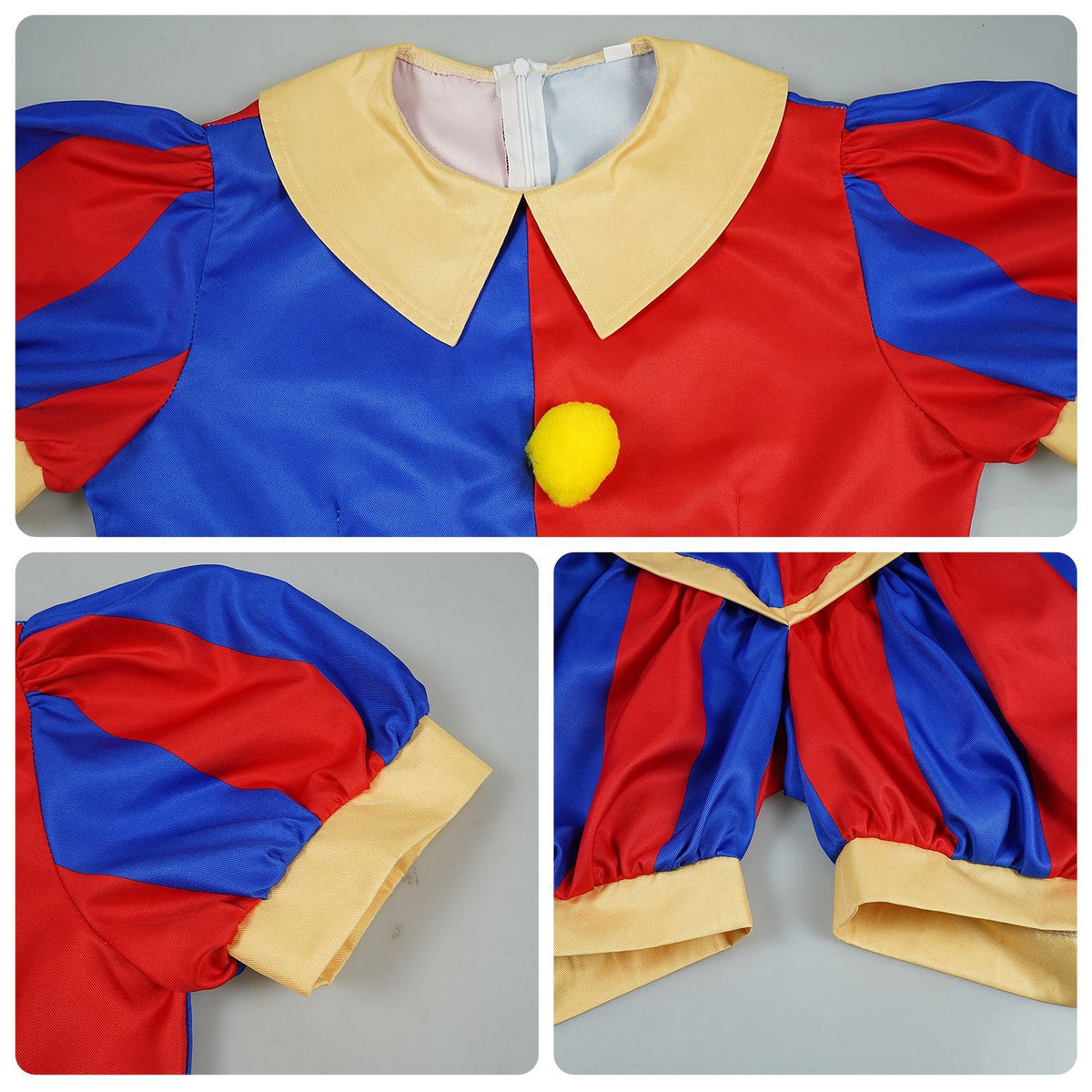 The  Digital Circus Pomni Clown Cosplay Costume Jumpsuit