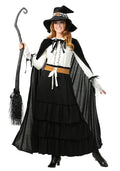 Witch Costume for Women, front view on a white background