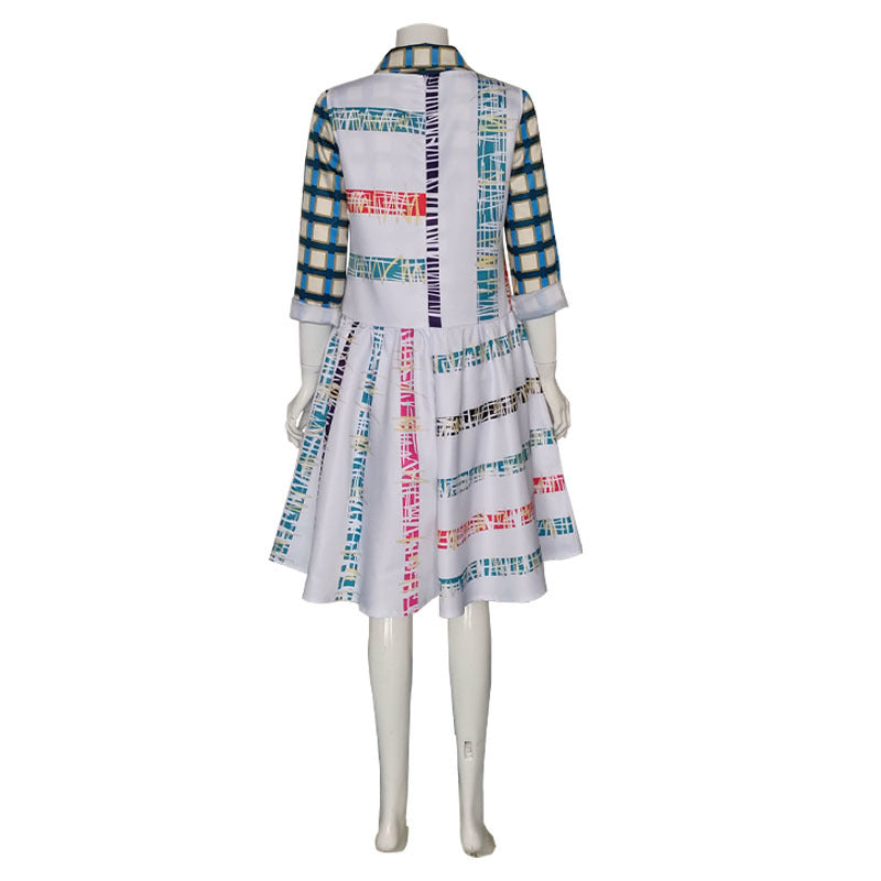 80s Retro Costume for Women, product photo 3 on a white background