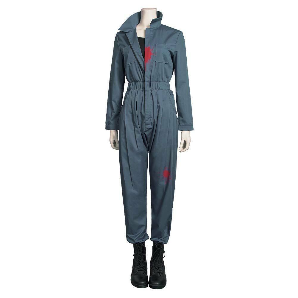 Horror Slasher Mechanic Uniform for Adults, product photo 4 on a white background