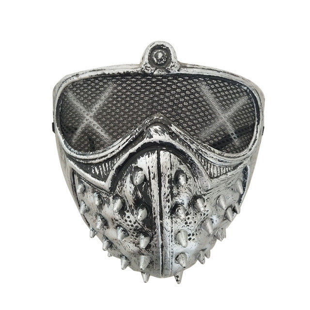 Devil Rivet Death Mask for Adults, product photo 2 on a white background