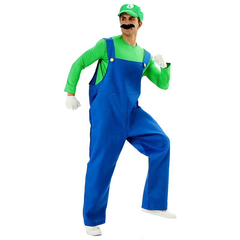 Plumber Costume for Men, product photo 7 on a white background