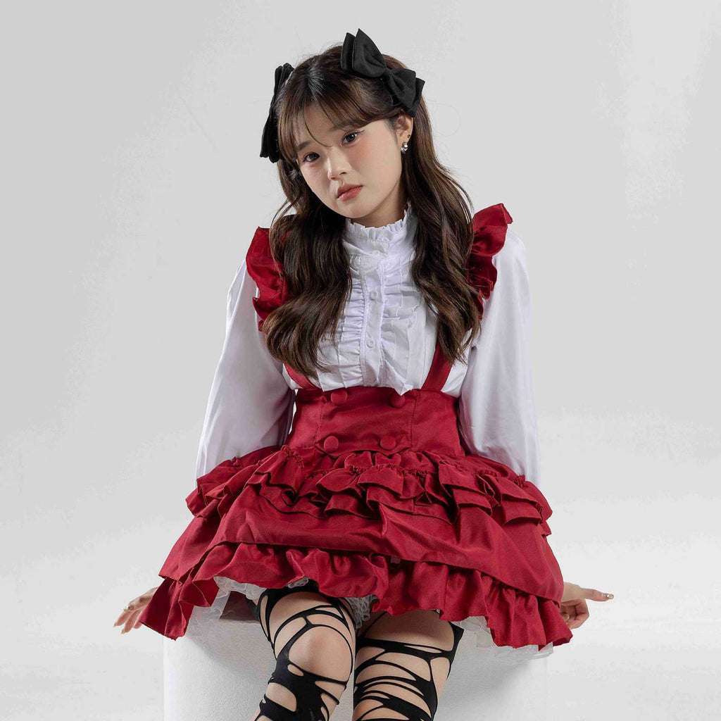 Cyberpunk Mechanical Girl Gothic Lolita Dress Costume Adult Cosplay