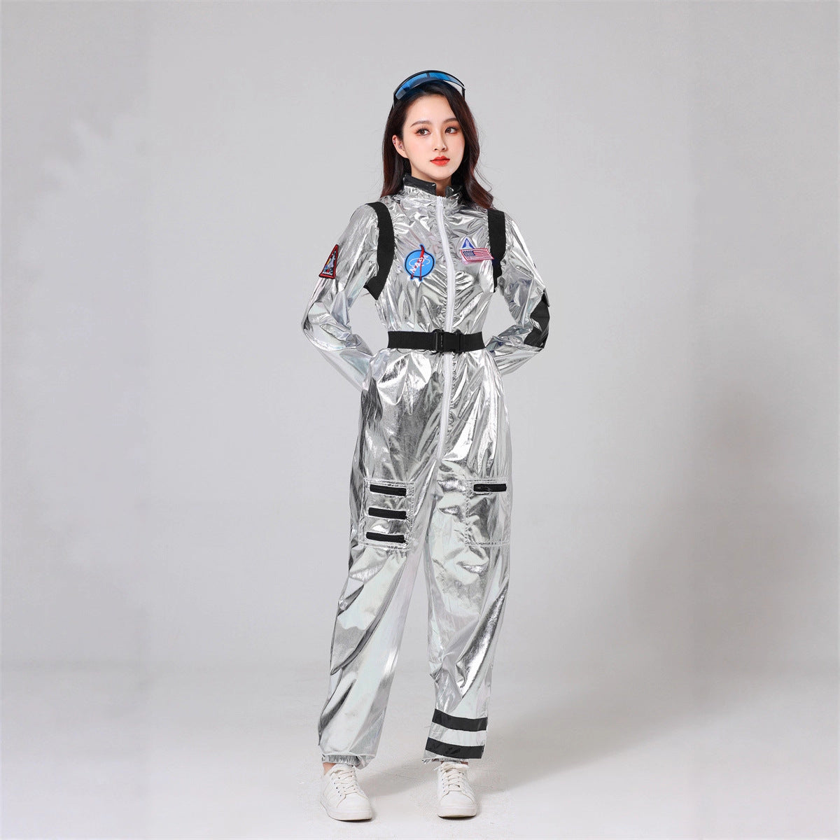 Astronaut Space Suit for Kids and Adults, costume photo 8