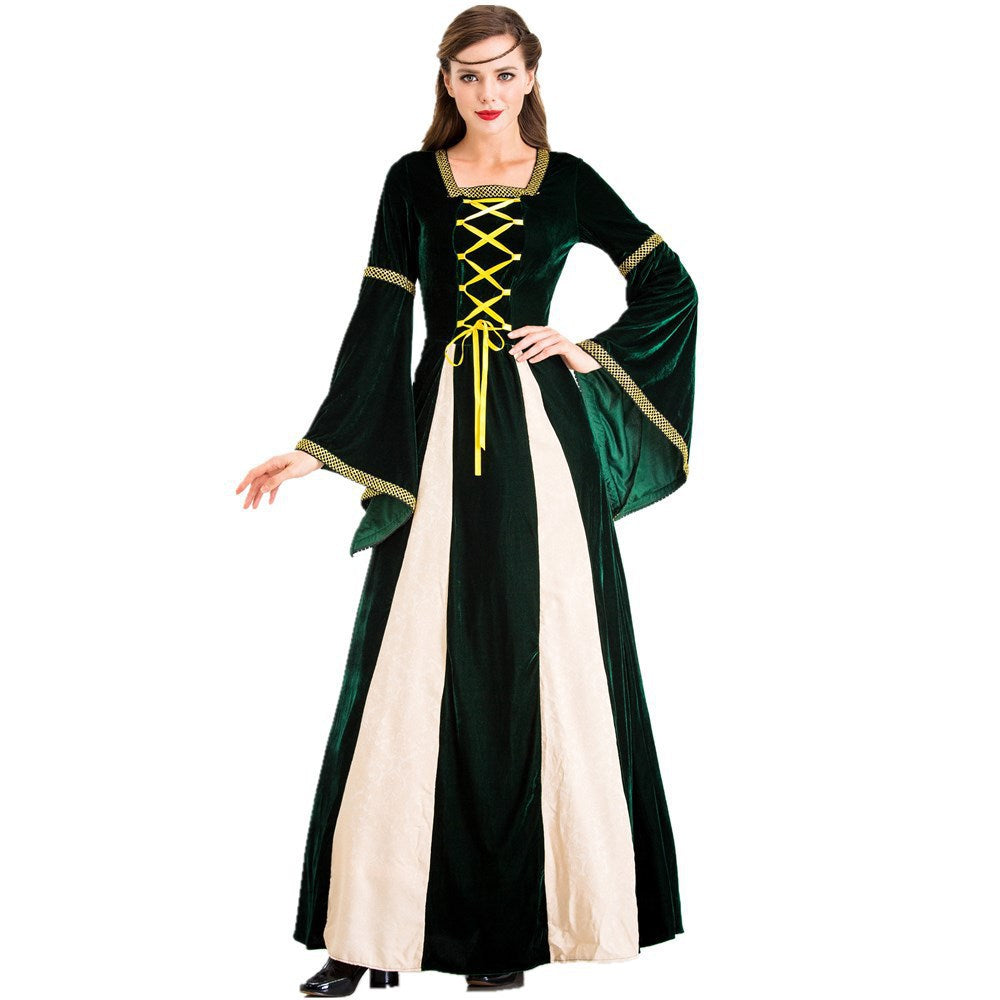 Greek Goddess Royal Queen Costume for Women, product photo 5 on a white background