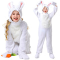 White Rabbit Animal Onesie for Kids, product photo 5 on a white background