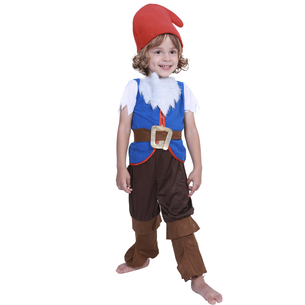 Christmas Elf Mushroom Costume Kids Holiday Group Show Set