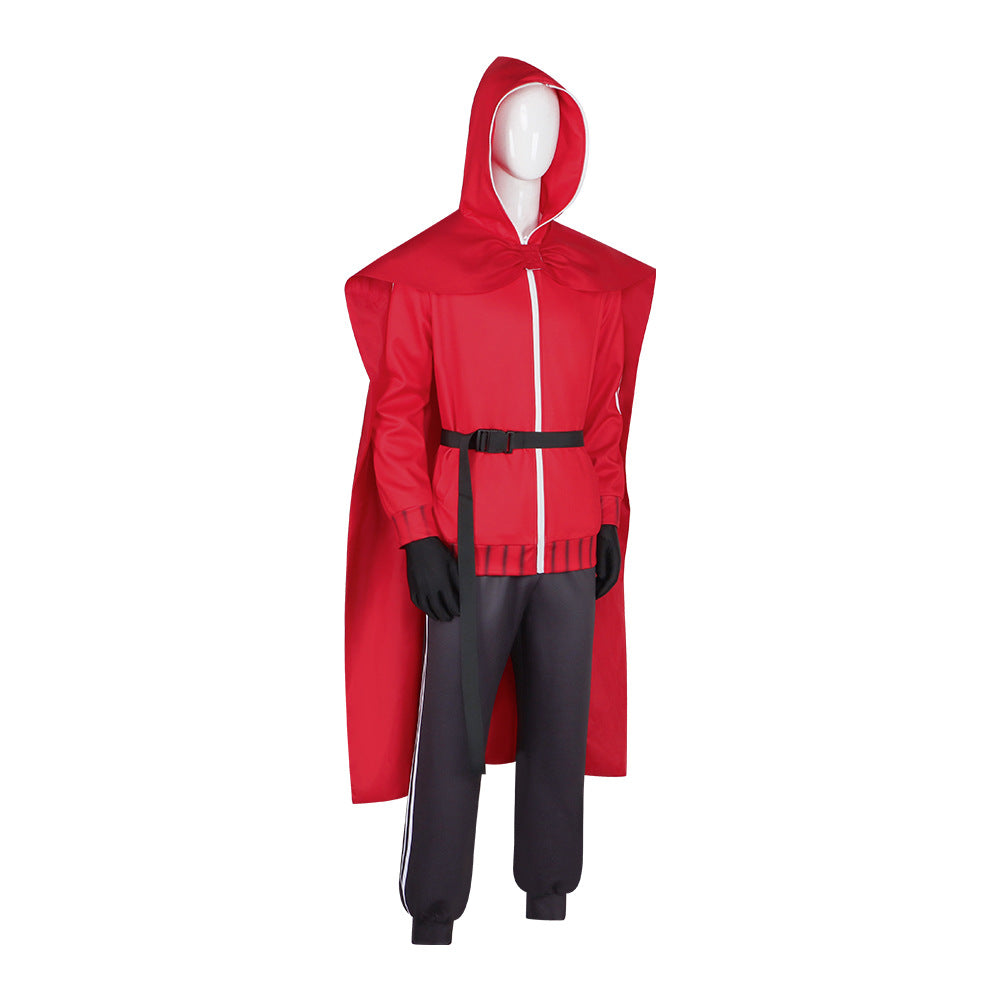 SANDA Santa Claus Cosplay Costume Christmas Santa Three-Tier Anime Cosplay Halloween Costume