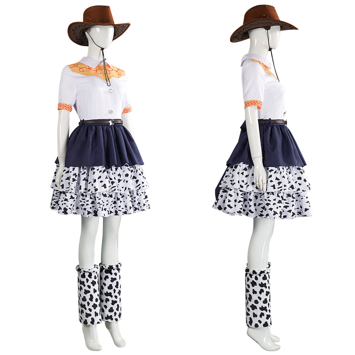 Toy Story Jessie Cosplay Costume Jessie Short Skirt Set Anime Movie Character Cosplay Outfit