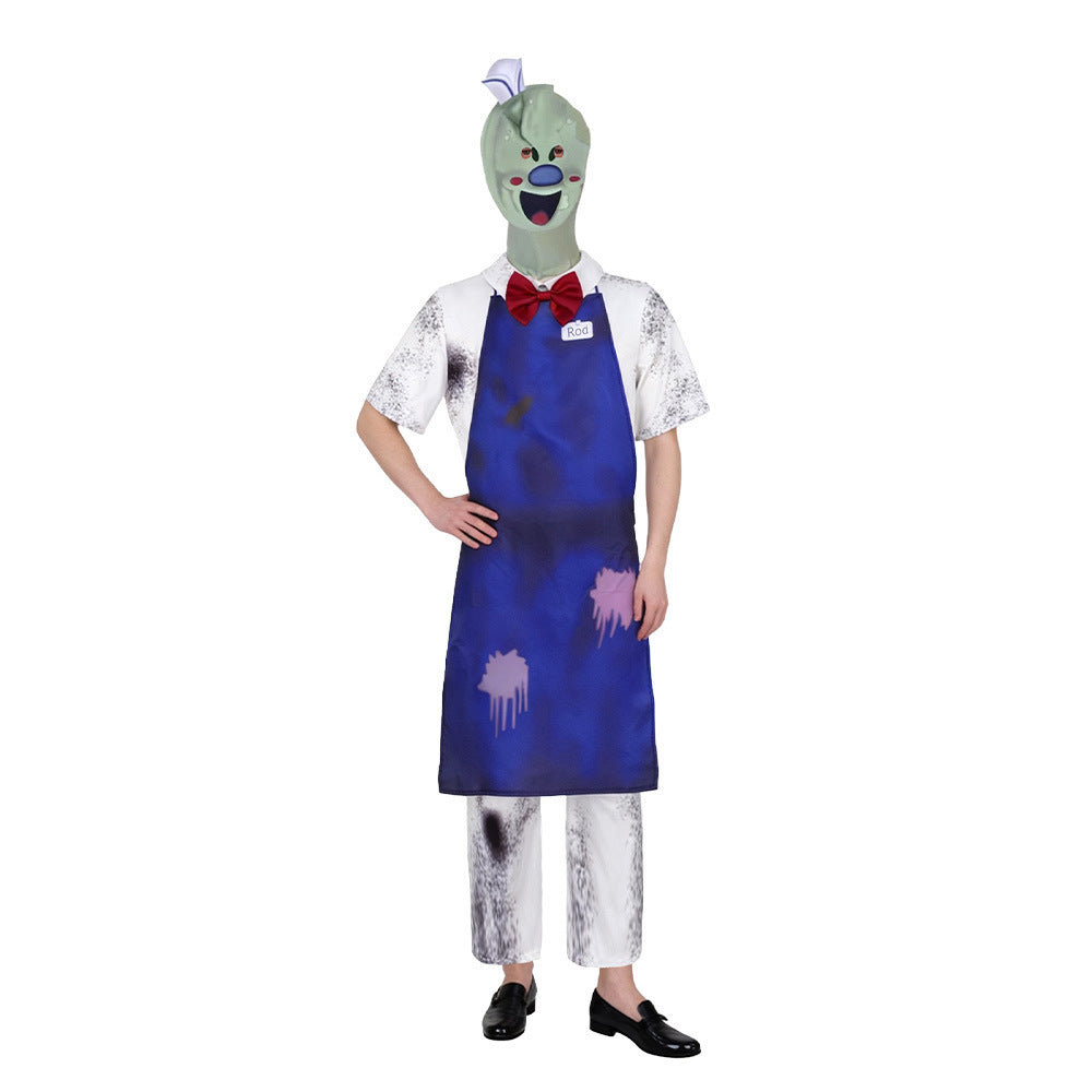 Ice Cream Monster Costume for Kids and Adults, product photo 2 on a white background