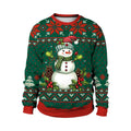 Christmas costume round neck Santa Claus couple outfit