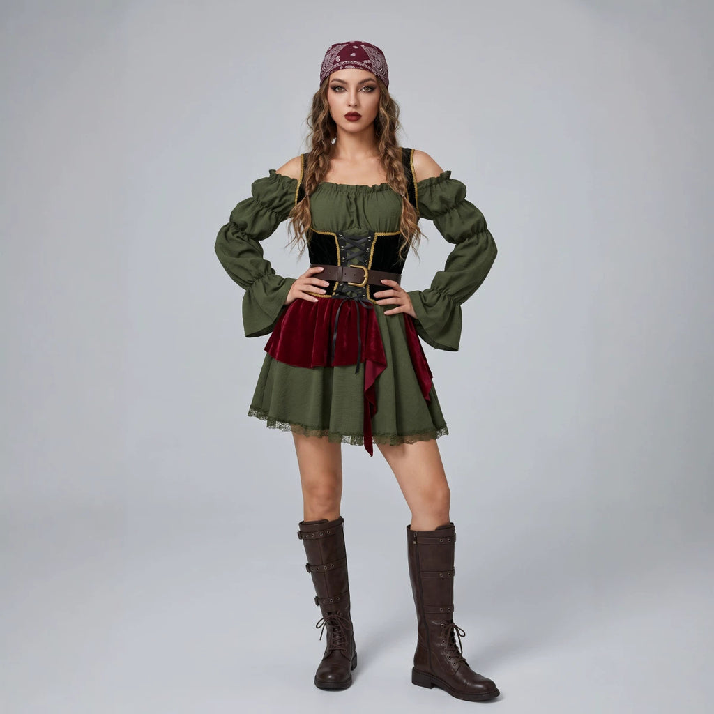 Caribbean Pirate Costume for Women, costume photo