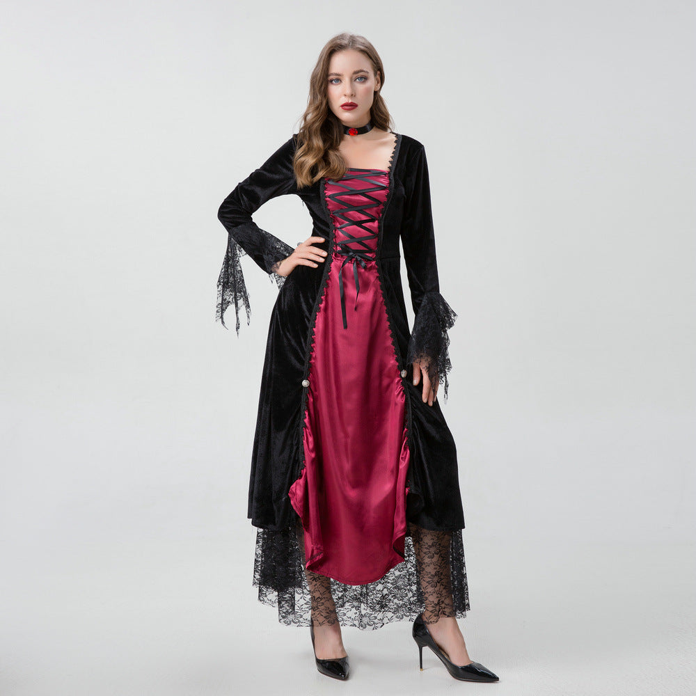 Gothic Vampire Queen Costume for Women, costume photo