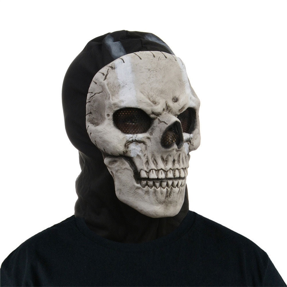 Call of Duty Style Skull Mask for Adults, costume photo