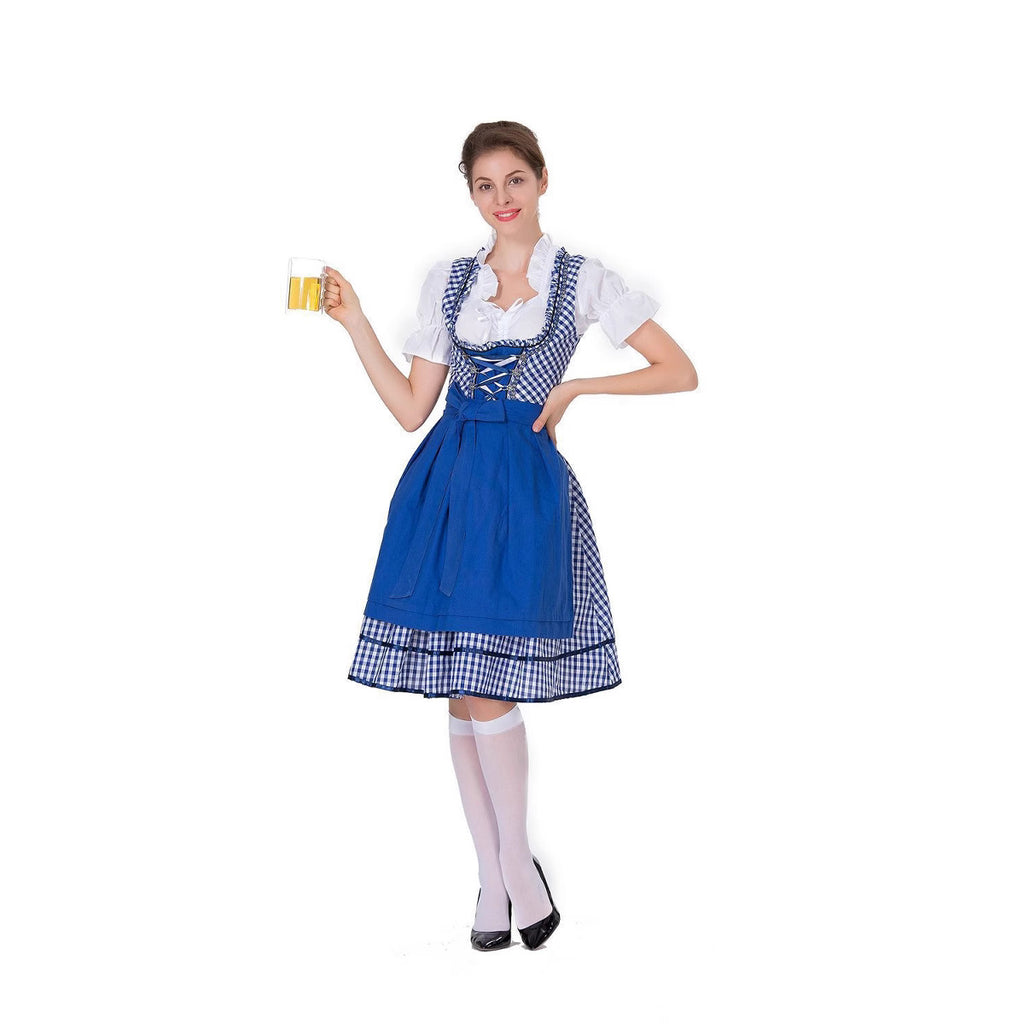 Beer Girl Maid Costume Women Halloween Cosplay Oktoberfest Dress – photo 3
