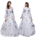 White Ghost Bride Costume for Women, costume photo