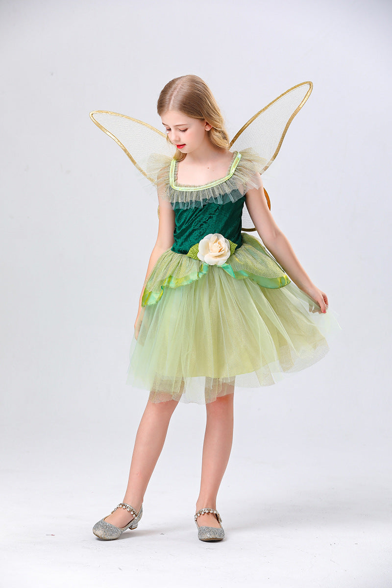 Firefly Fairy Princess Dance Costume for Girls, costume photo 7