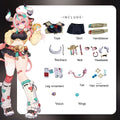 Fantasy Game Heroine Costume for Women, costume photo 5