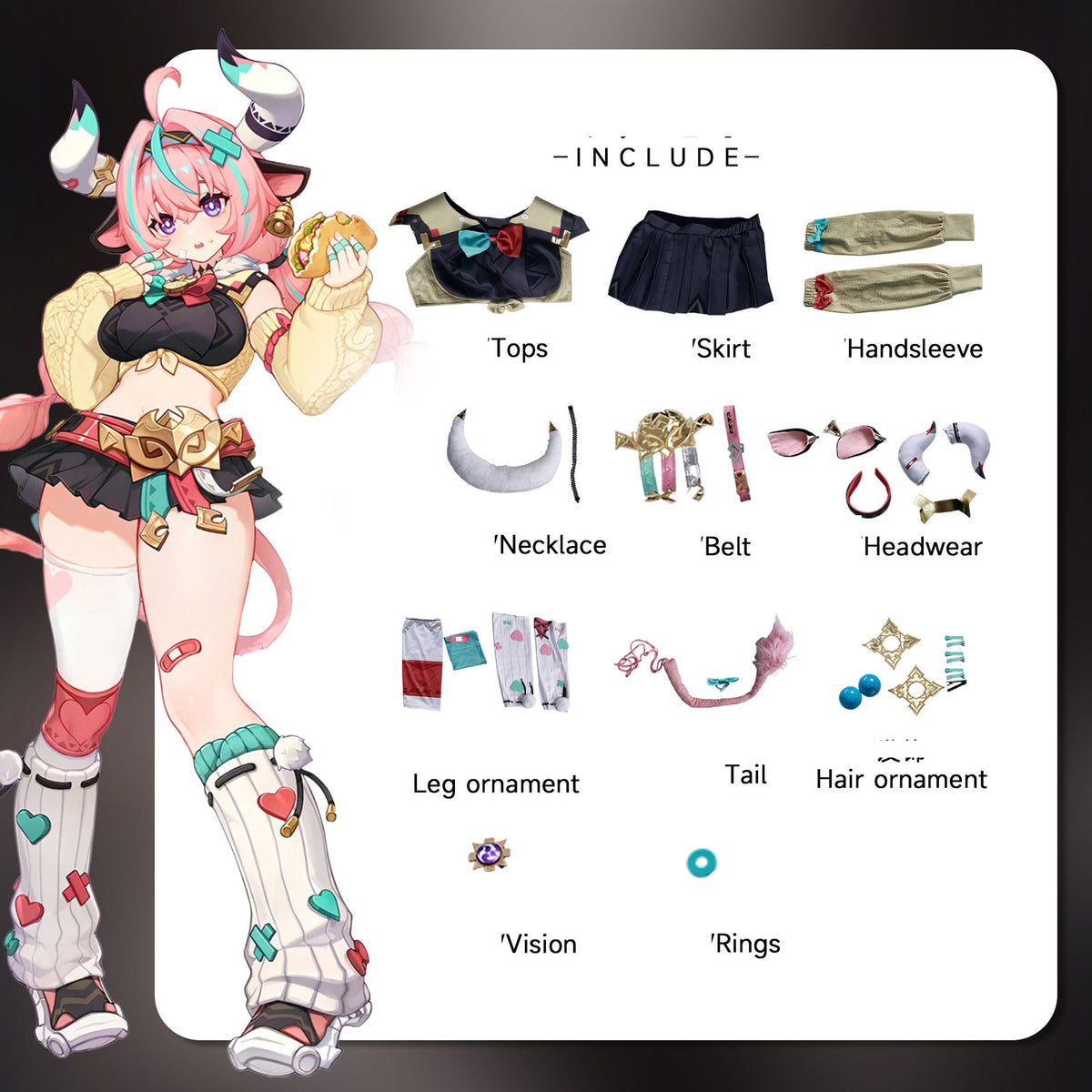Fantasy Game Heroine Costume for Women, costume photo 5