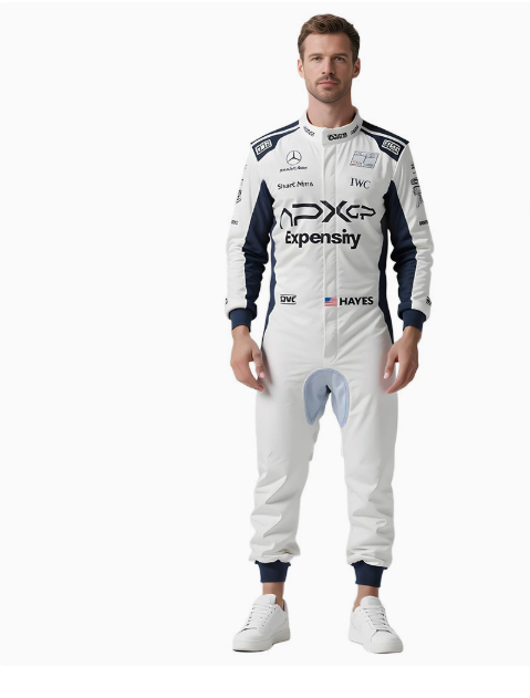 Racer Costume for Adults, product photo 5 on a white background